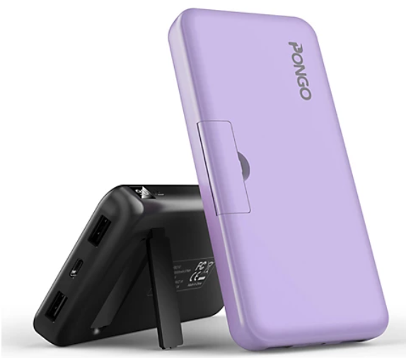 Pongo 10,000mAH Powerbanks w/ 3-in-1 Cable for Smartphone Pongo PBQ10 - Bild 4 von 5
