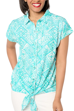 Belle Beach by Kim Gravel Short Sleeves