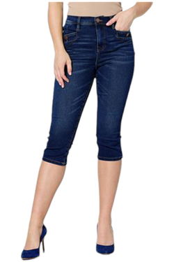 DG2 By Diane Gilman Capri Jeans