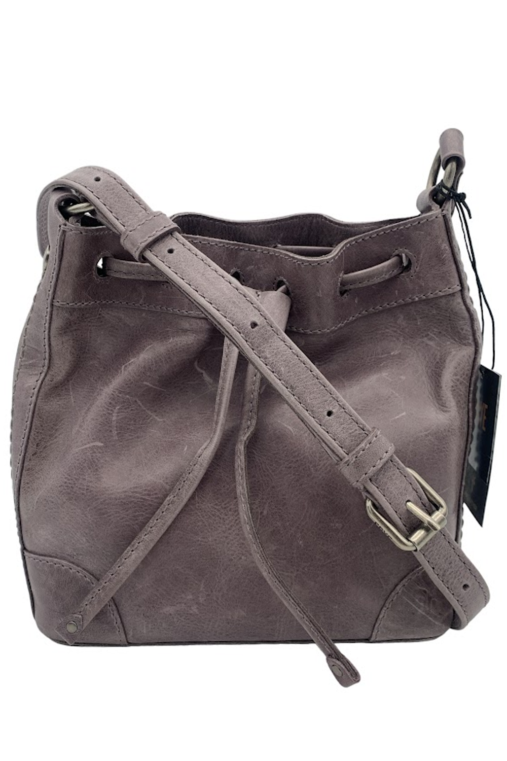 Frye Leather good Melissa Drawstring Hobo Bag