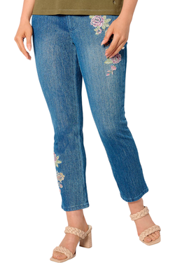 Belle by Kim Gravel Straight Leg Jean