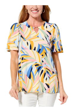 Nina Leonard  Short Sleeves