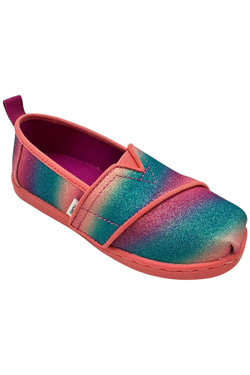 TOMS Toddler Girl's Flats