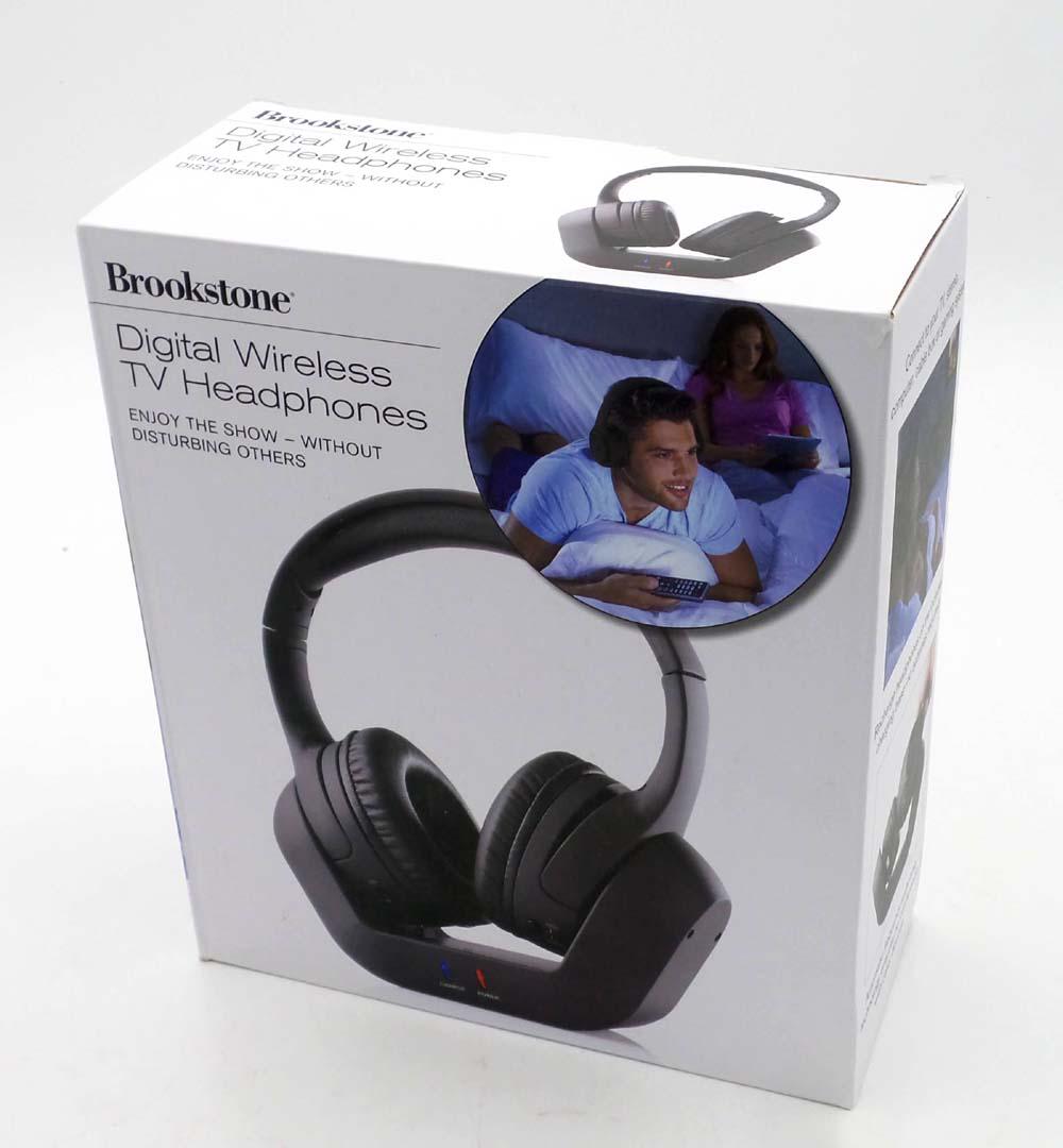 Brookstone Digital wireless TV headphones Jender