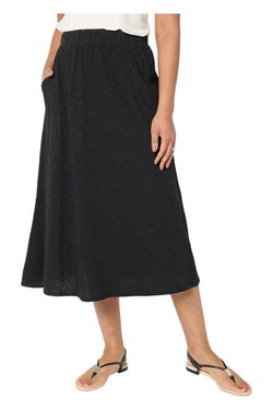 Denim & Co. Midi Skirt