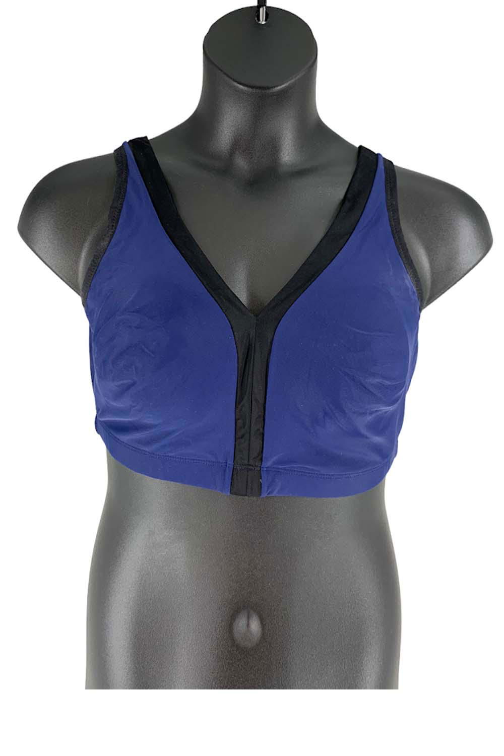 Breezies Micro Soft Cup Two Tone Bralette 