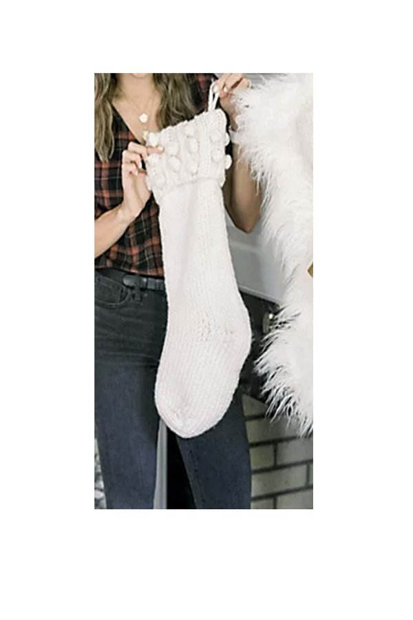Chunky Knit Stocking by Lauren McBride