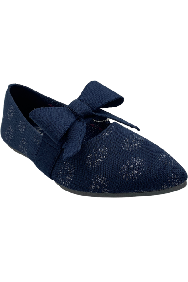 Skechers top flats navy