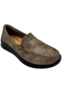 Clarks Patty stampe Lorene Clogs Brown