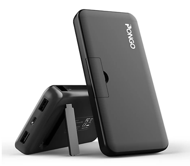 Pongo 10,000mAH Powerbanks w/ 3-in-1 Cable for Smartphone Pongo PBQ10 - Bild 5 von 5