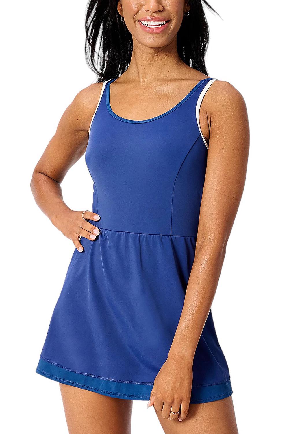 Lands End Square Neck Tankini Top - Core 