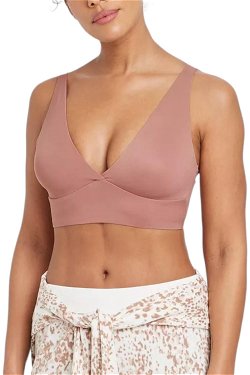 Jockey Forever Fit Soft Touch Lace Molded Cup Bra 