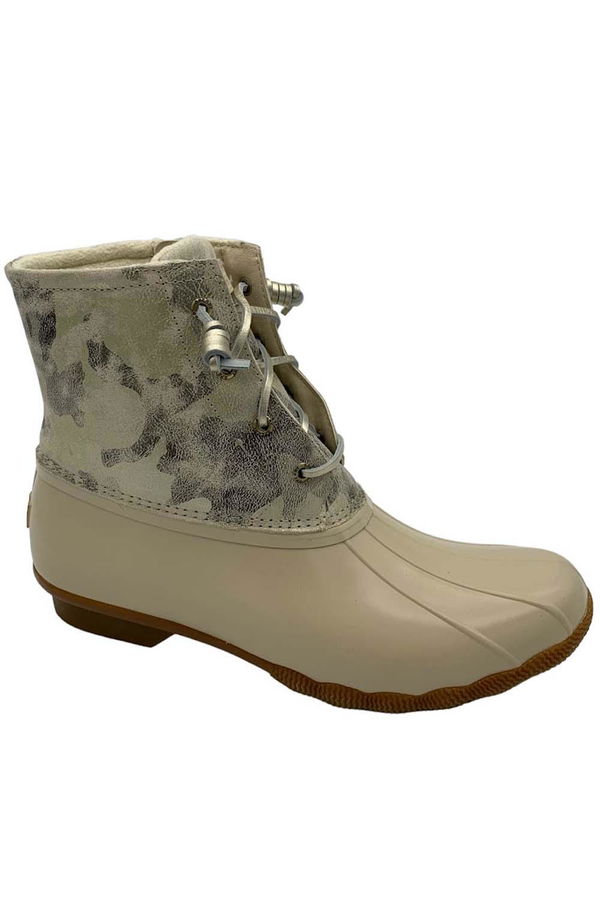 Sperry metallic deals duck boot