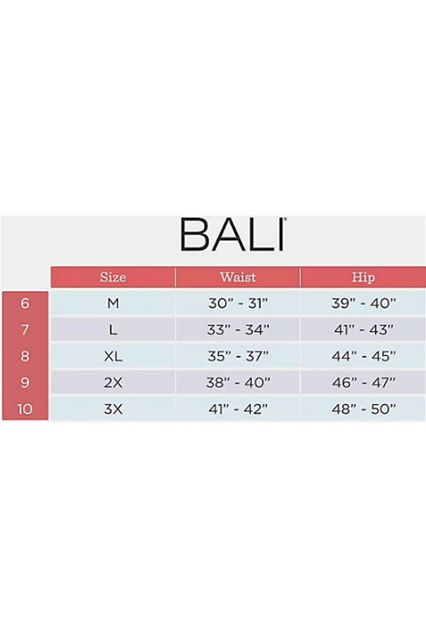 Bali Easy Lite Brief Panty Set of 3 Basic
