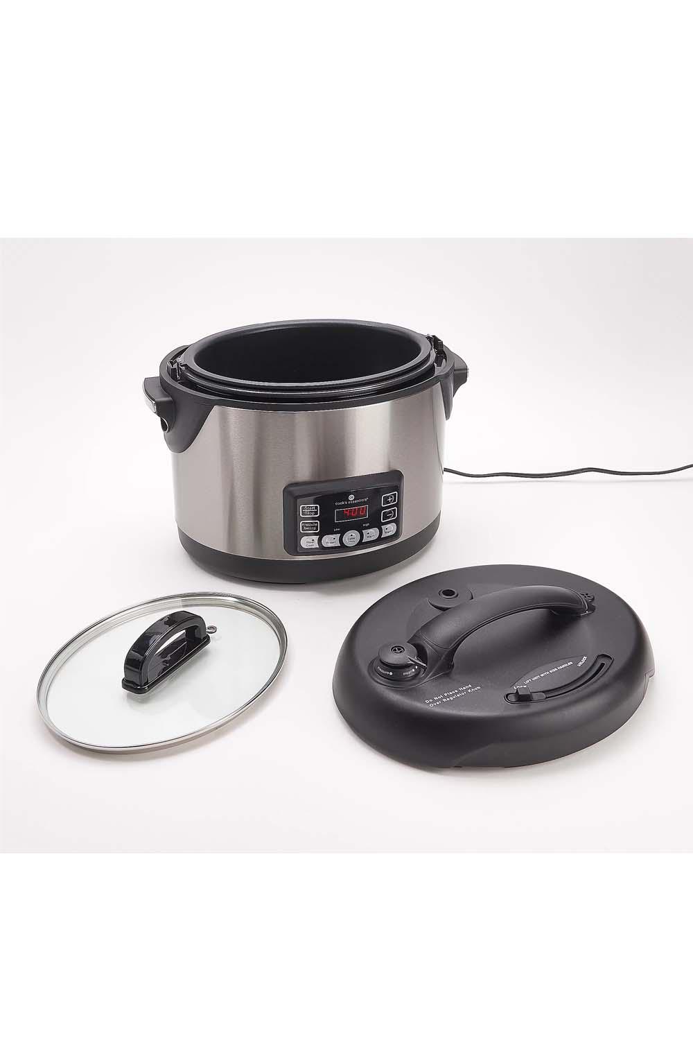 Cook's Essentials 8-qt Electric Oval Pressure Multi-Cooker | Jender