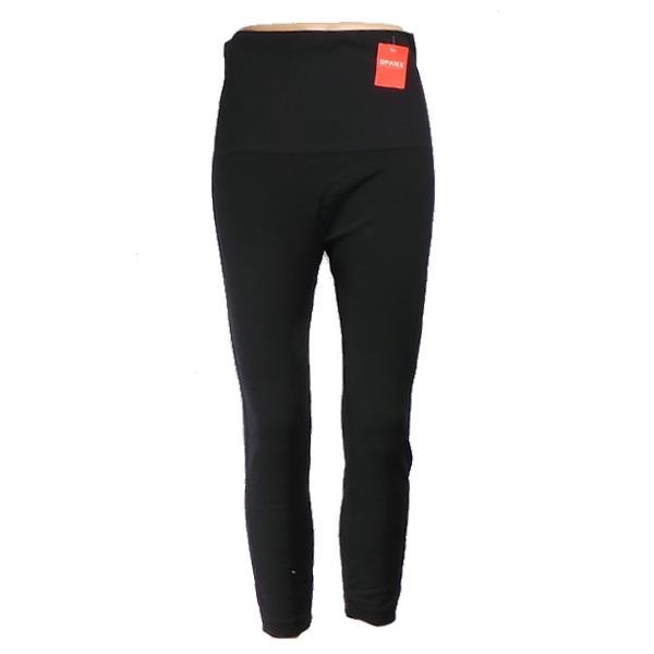 Spanx Cropped Look at Me Now Seamless Leggings Black