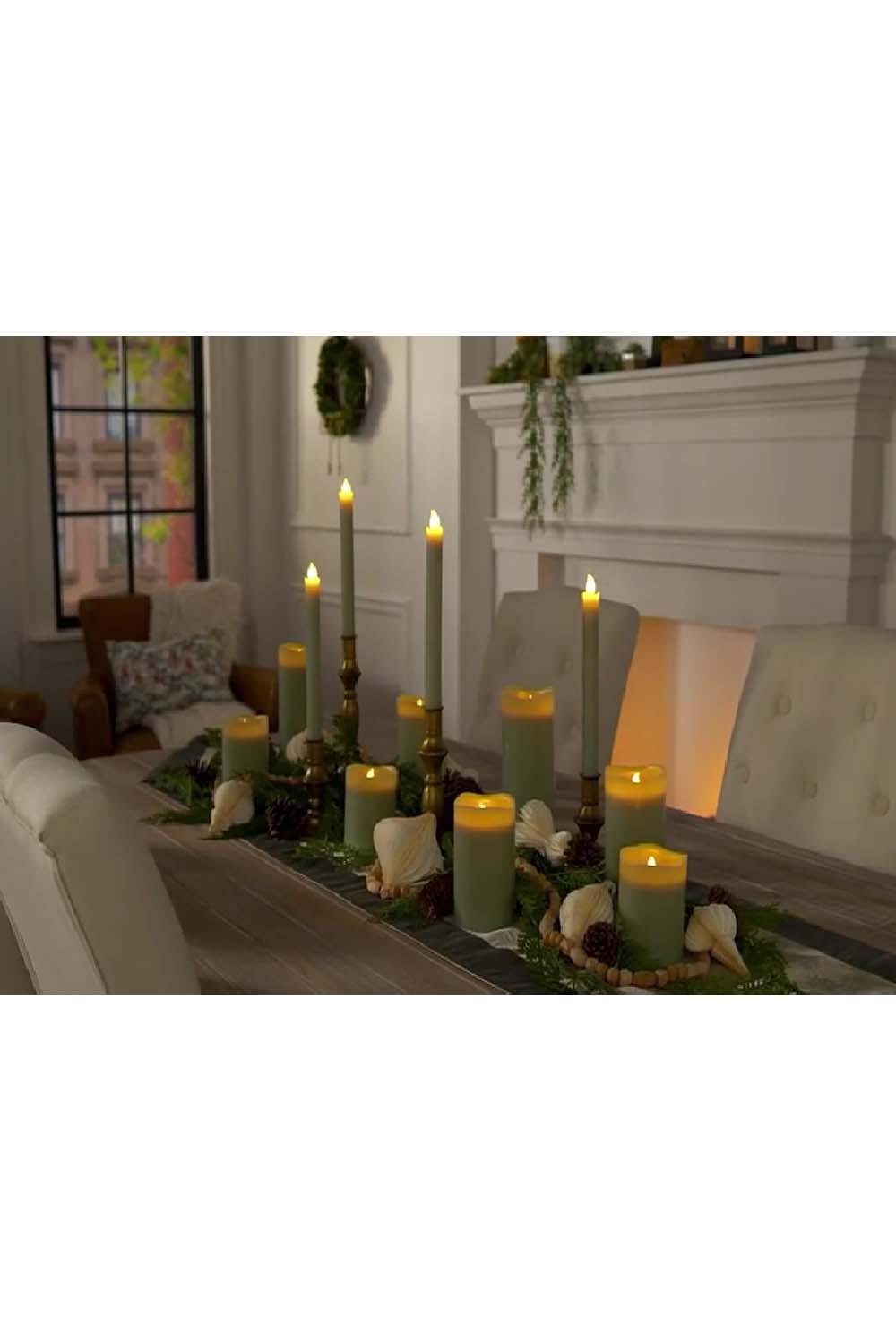 Home Reflections 12pc Ultimate Flameless Candle Set 