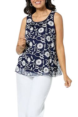 Nina Leonard  Tank Tops