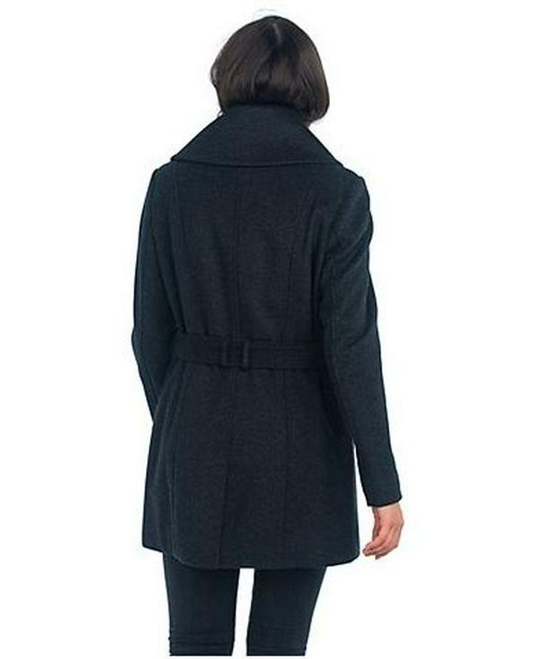 NUAGE Italian Wool Cashmere Blend Trench Coat (Size S)