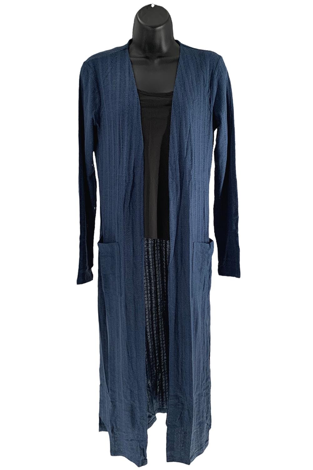 G by Giuliana Pointelle Knit Duster Cardigan