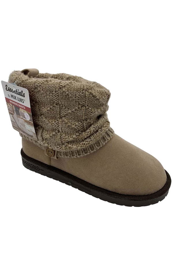 muk luks sweater knit boots