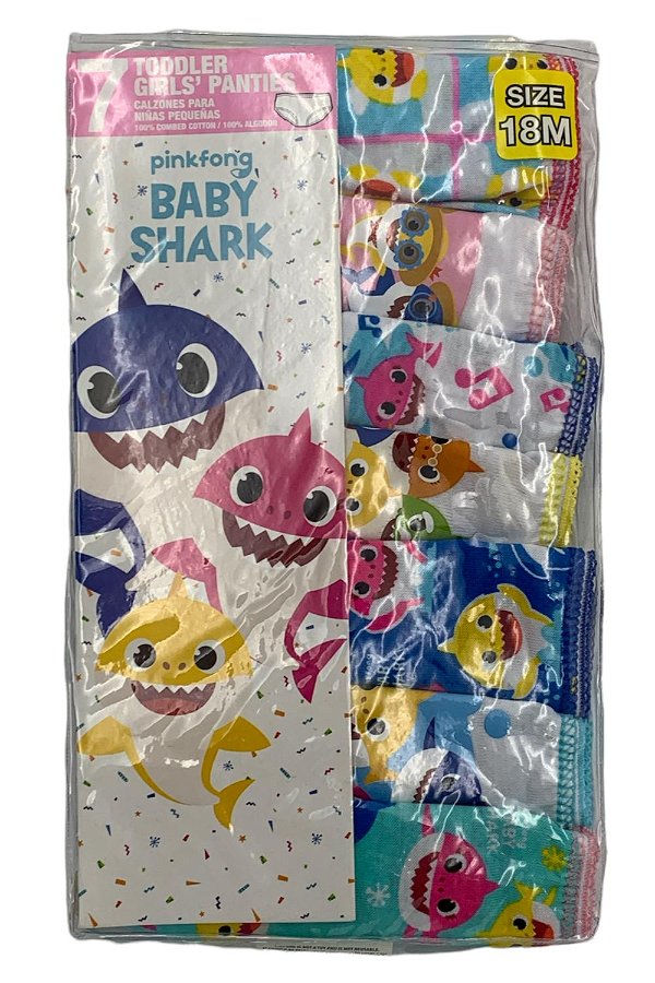 Handcraft Girls Baby Shark Underwear Set