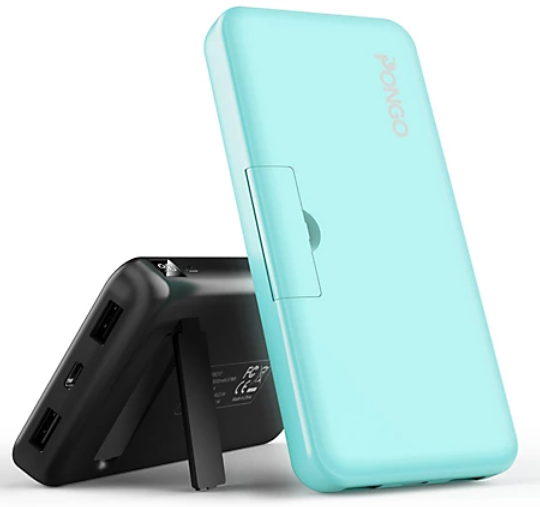 Pongo 10,000mAH Powerbanks w/ 3-in-1 Cable for Smartphone Pongo PBQ10 - Bild 3 von 5