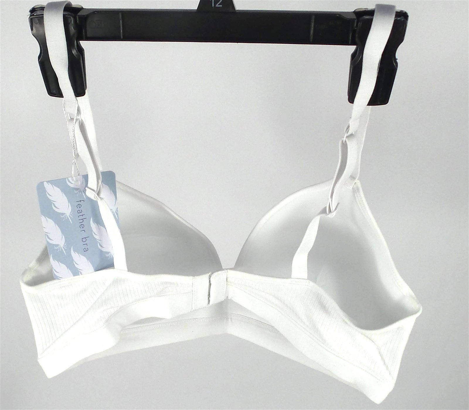 Feather Pure Comfort Molded Wireless Bra White