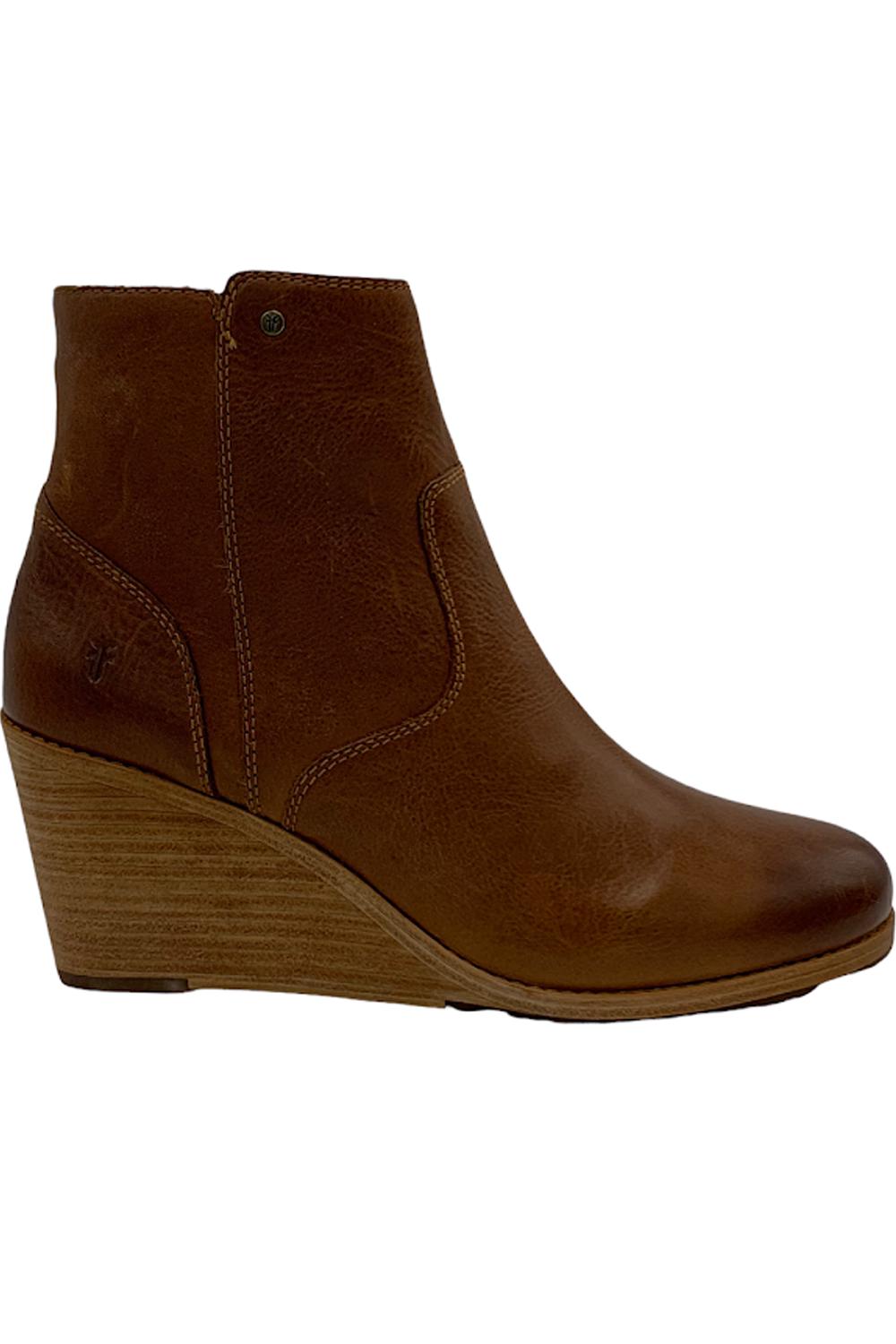 frye emma wedge bootie