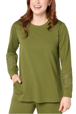 LOGO by Lori Goldstein Long Sleeves