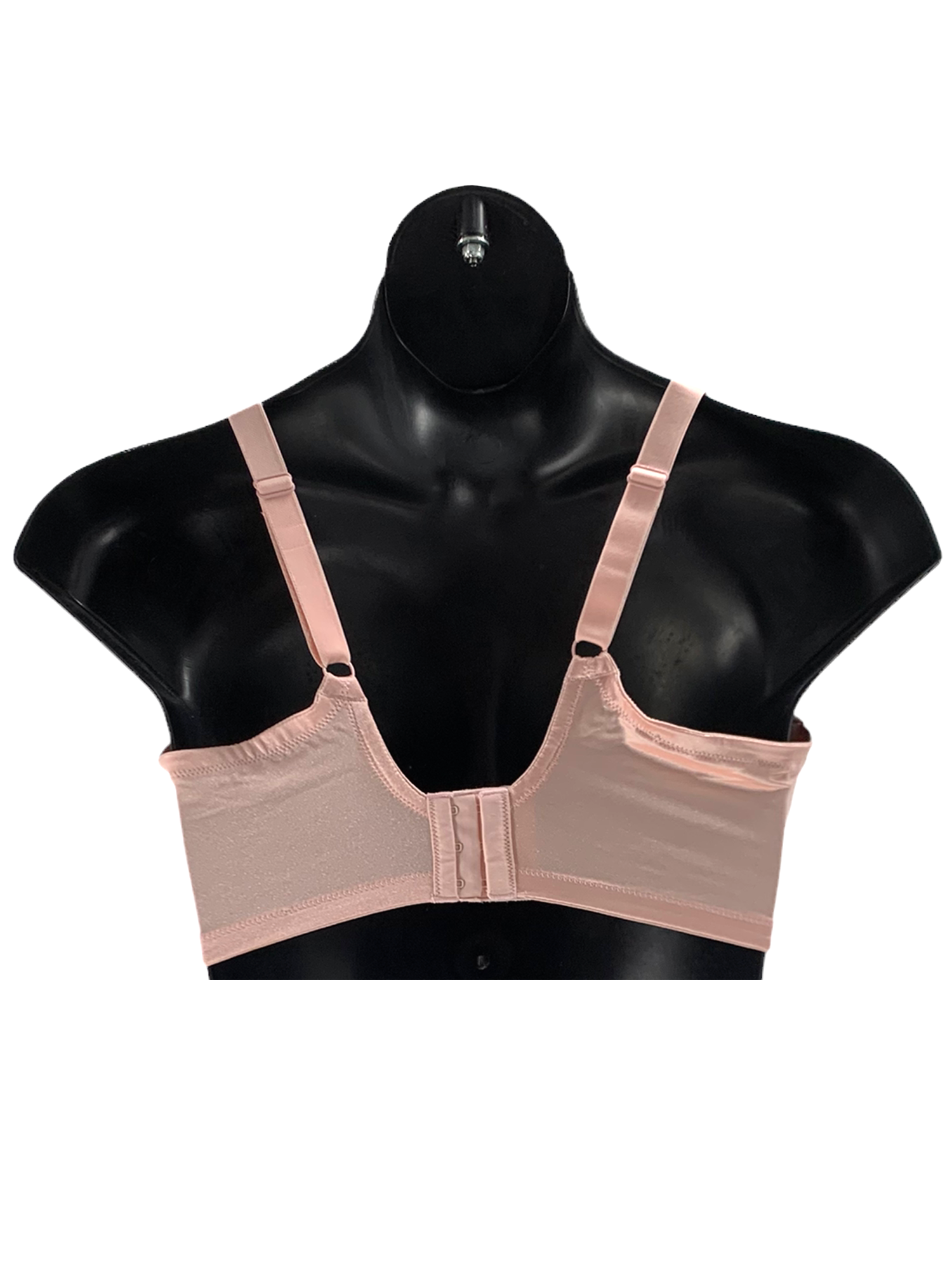 Breezies Body Luxe Minimizer Bra with Lace Detail Pale Blush