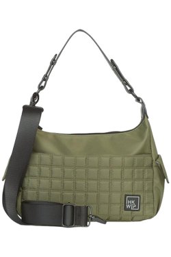 Lug East/West Convertible Shoulder Bag Romper 2 Heather Gray/Black
