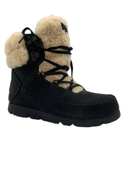 Skechers gowalk suede and faux fur clearance boots - stunning