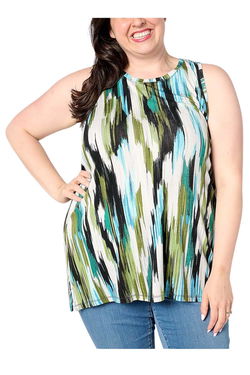 LOGO by Lori Goldstein Tank Tops