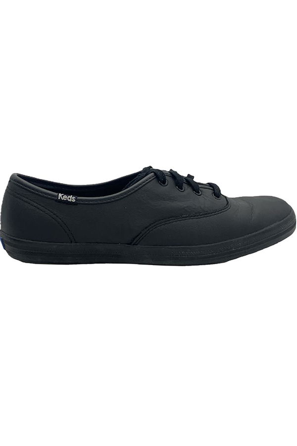 Keds champion outlet leather black