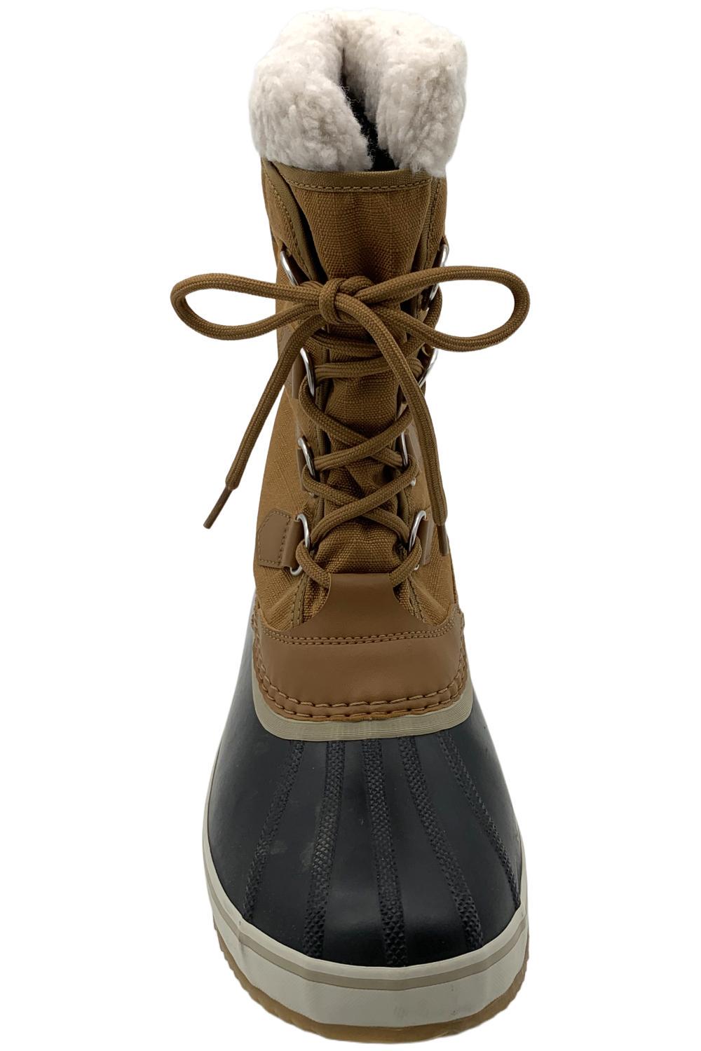 SOREL 1964 PAC T 【Brown/Brun】 Sorel 1964 Pac Nylon Winter Waterproof Boots for Men's Camel