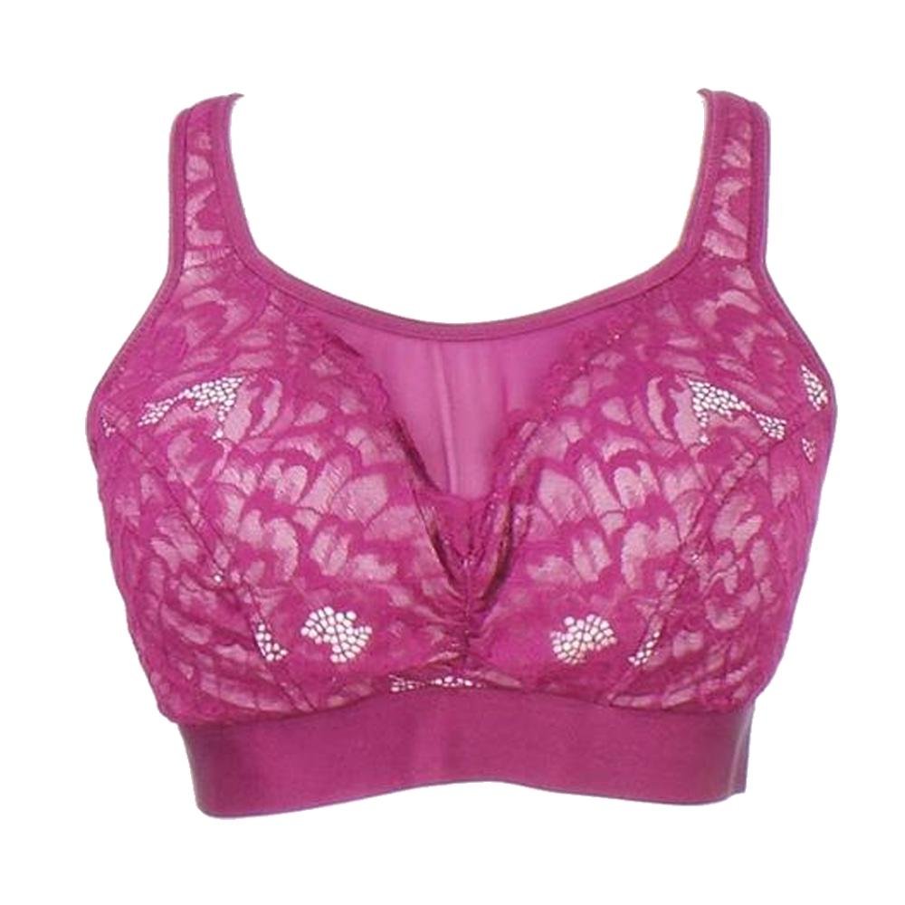 Buy Breezies Lace Overlay Contour Wirefree Bra Online at