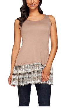 LOGO by Lori Goldstein Tank Tops