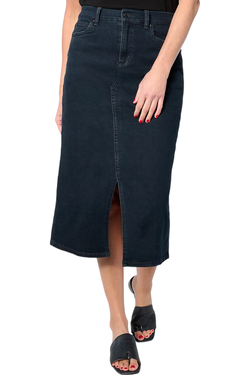 Denim & Co. Midi Skirt