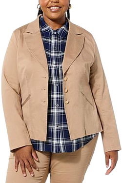 IMAN Global Chic Women's Coats, Jackets & Vests