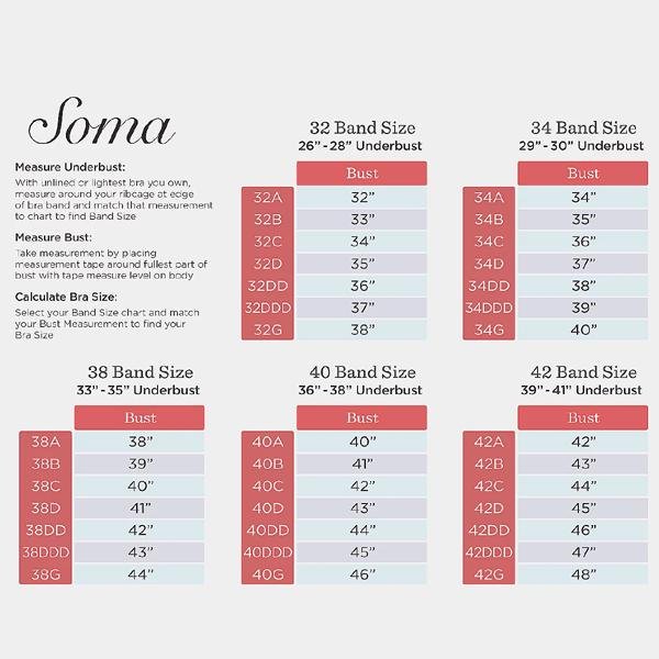 Soma Cooling Wireless Bra Soft Tan