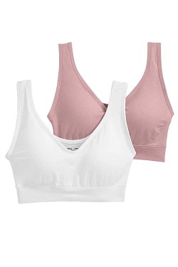 Breezies Natural Curves Wirefree Bra Sterling