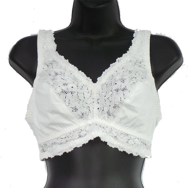 Breezies, Intimates & Sleepwear, Breezies Set Of 2 Soft Support Wirefree  Bras With Contrast Lace