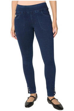 Quacker Factory Straight Leg Jean