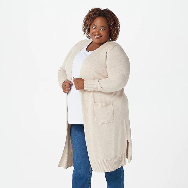 Oatmeal on sale duster cardigan