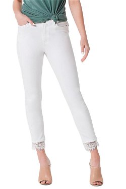 Women with Control Prime Stretch Reversible Ankle Jeans Midwash