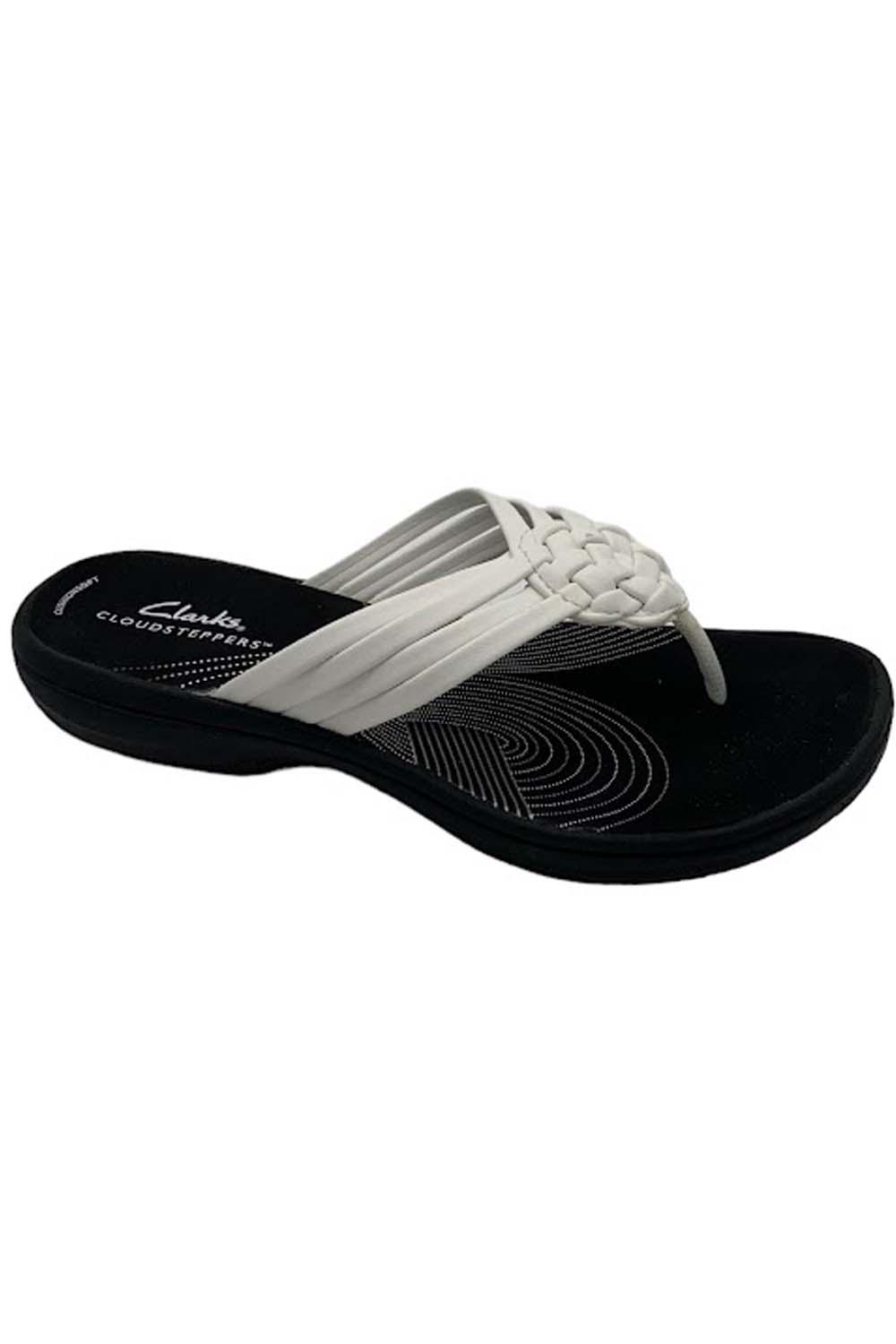 CLARKS CLOUDSTEPPERS women's thong sandals shoe India | Ubuy