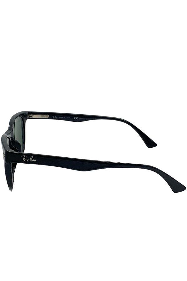 Ray-Ban RB4140 Black Crystal Green Polarized Sunglasses