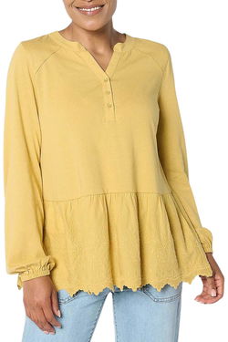 LOGO by Lori Goldstein Blouses