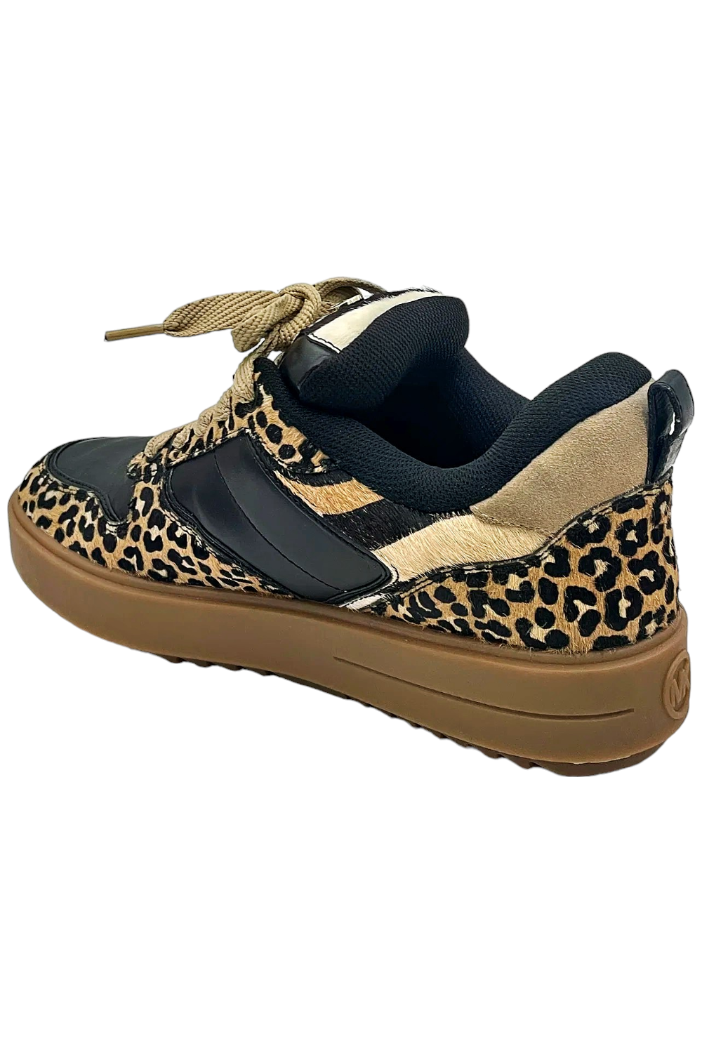 【Michael Kors】Rumi Animal Print Calf Hair Platform Sneaker Rumi Animal Print Calf Hair Platform Sneaker Michael New